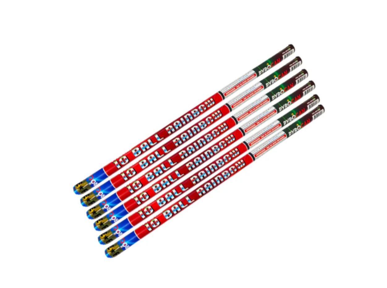 10 ball Roman Candle