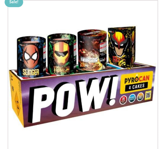 Pow ! ( 4 small cake)